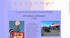 Desktop Screenshot of pjsmotel.com